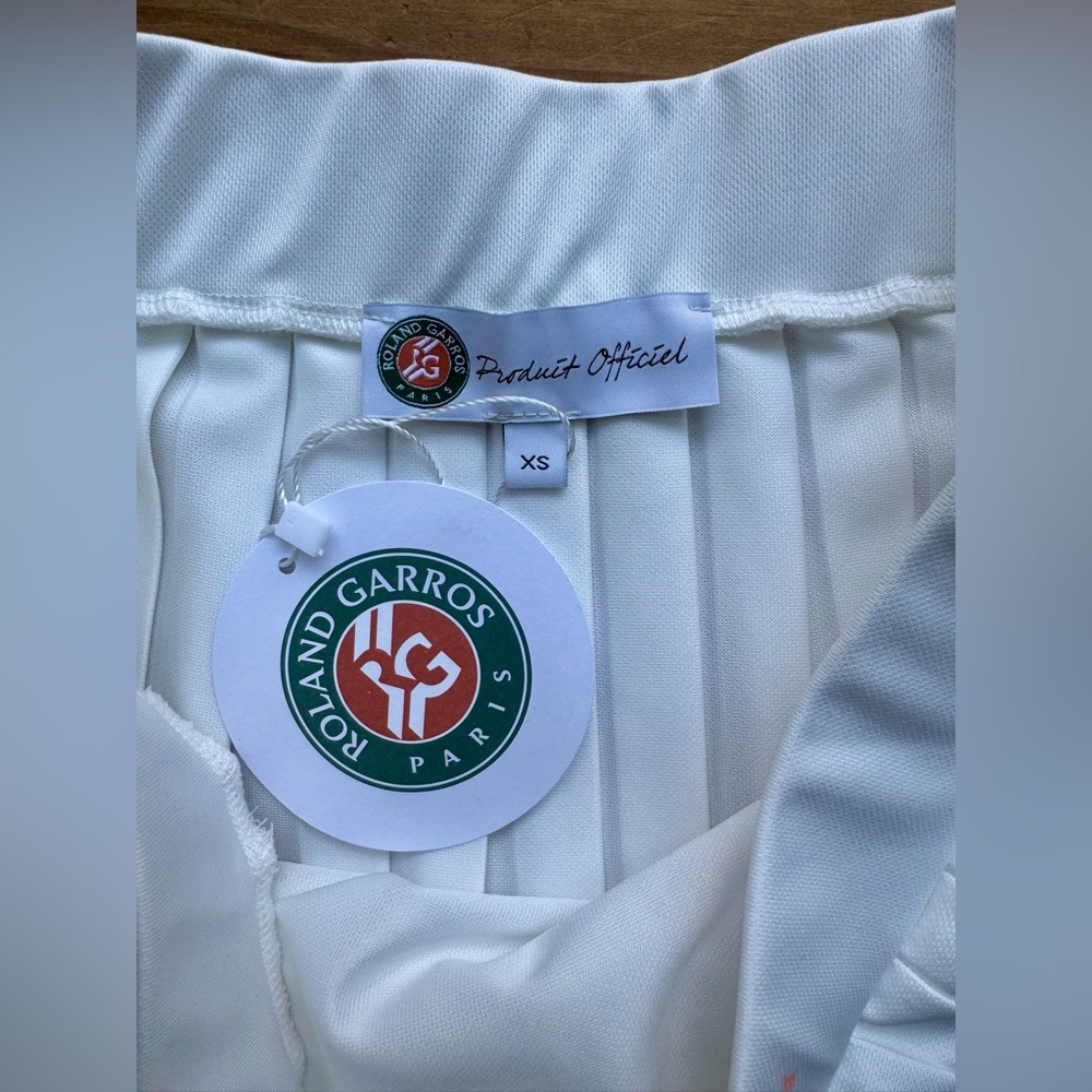 NWT ROLLANDGARROS Tennis Skirt XS - Picture 3 of 9